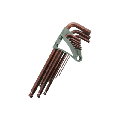 绝顺寰宇 内六角扳手头 特长镜面九件套 套