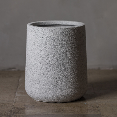 绿植花盆装饰阳台室内落地仿石北欧复古创意造型布置中大型花盆底部大椭圆46*46*55中