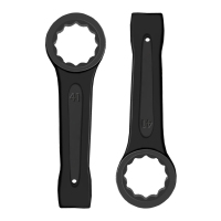 立伟铁牛敲击梅花扳手41mm/把