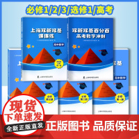 上海双新双基课课练 高中数学必修1必修2必修3 第一二三册选择性必修高考上海版新课改配套辅导用书 高中高一高二数学必修一