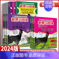 2本套装)现代文+英语阅读组合与写作训练 九年级/初中三年级 [正版]2024版 新黑马阅读初中七八九年级语文古诗文现代