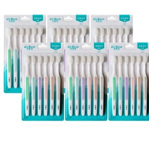 纳爱斯纤柔净护牙刷六支装 A2*6