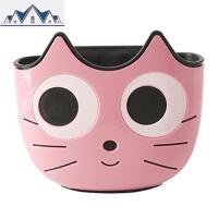 厨房水沥水挂篮水池挂袋置物架收纳塑料沥水篮挂水龙头可爱卡通 三维工匠