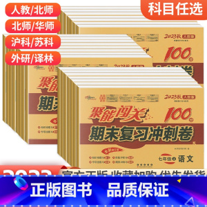 [人教版]政治 七年级上 [正版]七年级上册八九年级上册下册试卷测试卷全套人教版聚能闯关初中一二三期中末冲刺复习卷语文数