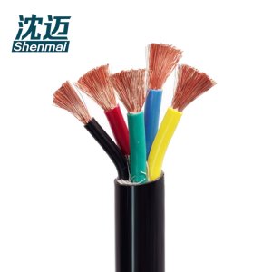 沈迈 铜芯通用软电缆 ZR-RVVZ-0.6/1KV-4*70+1*35平方/米