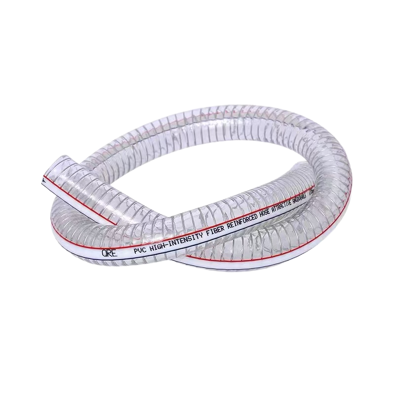 浪伍PVC 塑料钢丝增强软管 水管(φ100mm*5mm) /米