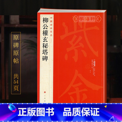 [正版]柳公权玄秘塔碑中国碑帖名品66释文注释繁体旁注柳体楷书毛笔字帖书籍书法临摹帖练习古帖拓本上海书画出版社