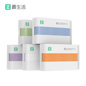 最生活青春系列毛巾 轻柔 款5条 A-1193