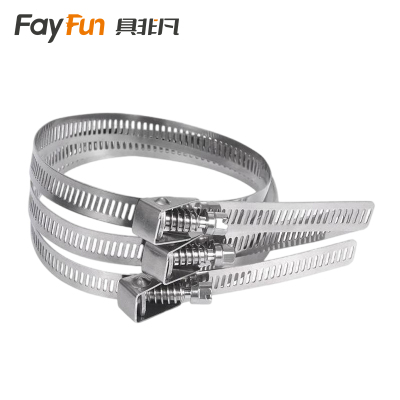 具非凡 304不锈钢速放喉箍活扣扎带卡箍 JX-12.6*1200mm/条