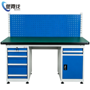 堡霓伐 四抽+一抽一门工作台 1800*750*800mm 张
