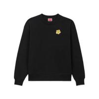高田贤三(Kenzo)纯棉圆领长袖运动卫衣女款舒适百搭配宽松套头休