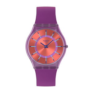 [新品来袭]Swatch斯沃琪瑞士手表新款彩色超薄静音石英腕表