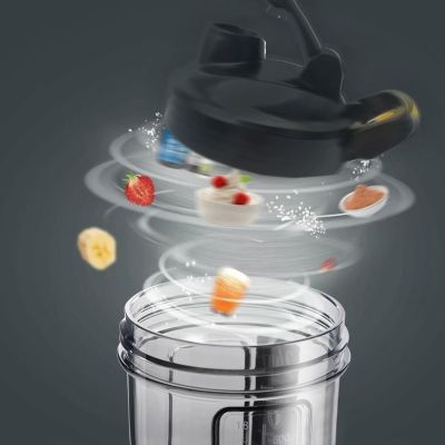 摇摇杯运动健身塑料水杯蛋白粉带刻度搅拌奶昔杯便携大容量手提杯