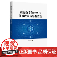银行数字化转型与货币政策传导有效性 汪勇著中国金融出版社9787522027425正版书籍