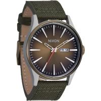 Nixon男士经典机械表防水皮质表带休闲商务手表