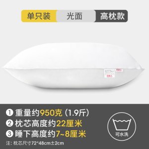 枕头枕芯一对装酒店双人家用枕单人宿舍男BB