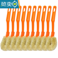 敬平椰棕洗锅刷长柄不脏子厨房清洁洗碗刷家用刷锅器 4把刷子