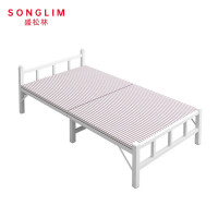 盛松林 折叠床 黑/白100cm宽 张