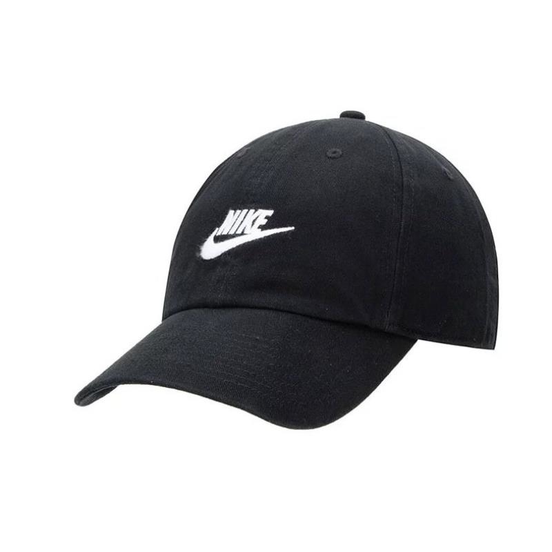 NIKE/耐克帽子运动休闲舒适透气男女鸭舌帽遮阳帽FB5368-011 C