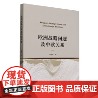 欧洲战略问题及中欧关系 冯仲平 著 中国社会科学出版社 政治理论 政治理论