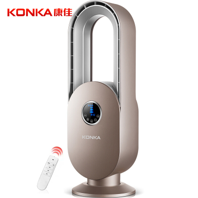 康佳无叶风扇超音静家用宿舍台式塔扇落地扇空气循环扇台扇电风扇KF-WY01Y