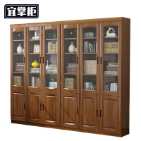 宜掌柜 六门书柜 2.4米 台