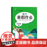 暑假作业 数学 5年级 RJ 胡学礼 编 小学教辅文教 正版图书籍 延边教育出版社