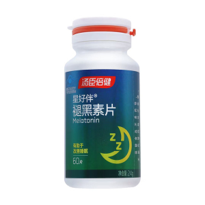 汤臣倍健褪黑素片60片中老年改善睡眠