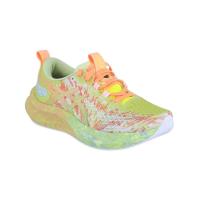 ASICS跑步鞋女透气舒适轻质缓震耐磨防水灵活贴合亮黄色荧光色