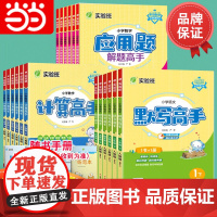 2025春实验班小学数学计算高手默写高手应用题解题高手一二三四五六年级下册上册人教江苏苏教版天天练大通关计算能手小达人练