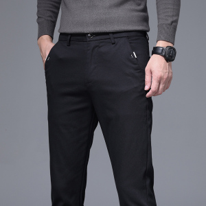 金盾(KIN DON)休闲裤男士修身小脚秋冬厚款冰丝冬天长裤子韩版潮流显瘦百搭