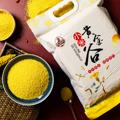 安第斯藜山西黄小米2.5kg粗粮小米2020新鲜真空小米五谷杂粮米小米粥