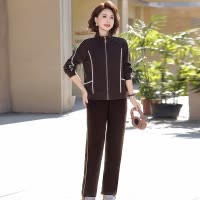 2026年女士休闲妈妈装运动套装女洋气40-60岁中老年女装50岁衣服