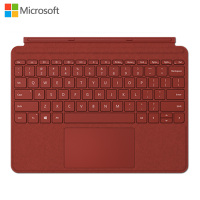 微软 Surface Go4/3/2 键盘盖 波比红 磁吸易拆卸 Alcantara材质键盘背光+玻璃触控板
