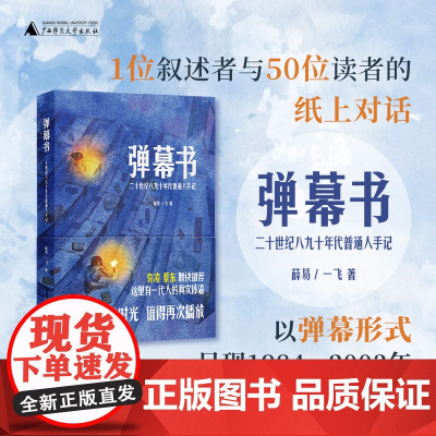 弹幕书:二十世纪八九十年代普通人手记 薛易 一飞 著