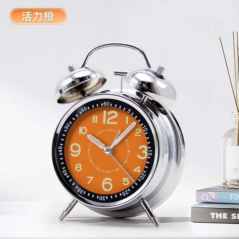 TIMESS金属闹钟学生专用起床神器2024新款儿童男女孩强力叫醒闹铃