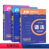 3本]初中7-9年级 语法分层突破 初中通用 [正版]2024沸腾英语初中英语语法分层突破七年级八年级九年级上下册中考英