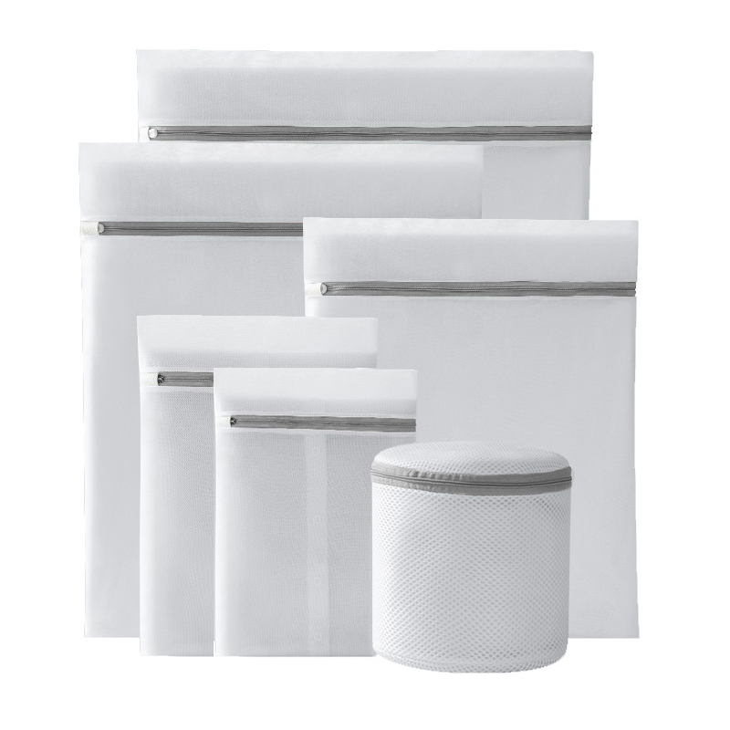 杜拓加厚洗衣袋机洗专用洗内衣毛衣羊毛衫网兜防变形的网袋蜂窝网6件套(2特大+2大+中+小)