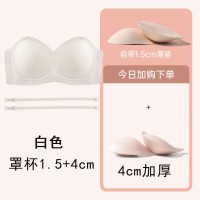 外扩无肩带内衣女防滑不聚拢小胸显大隐形美背无痕裹胸文胸罩夏